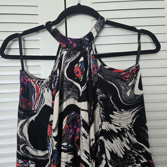 Free People Drift Away Tunic Dress Multicolor Size Medium - Picture 4 of 8